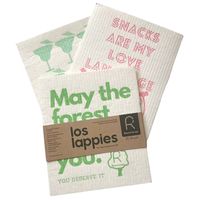 Los Lappies Reusable Cellulose Cleaning Cloth - Forest